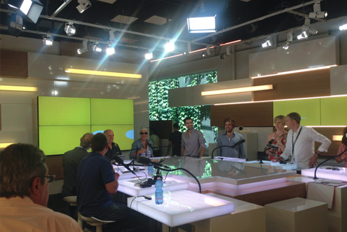 nouveau studio franceinfo TV